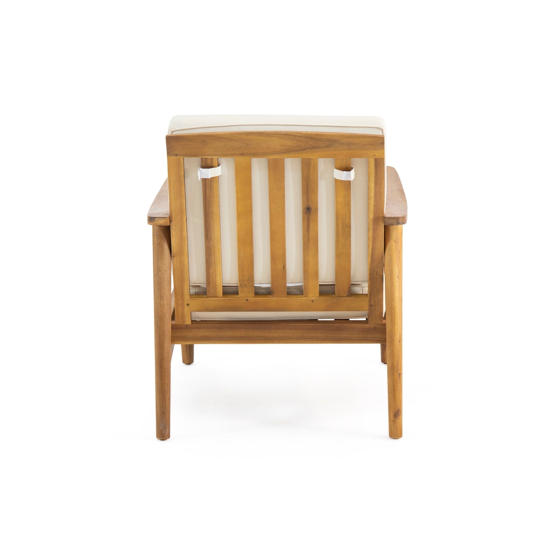 Willowbrook Outdoor Acacia Wood 4 Seater Chat Set by Christopher Knight Home
