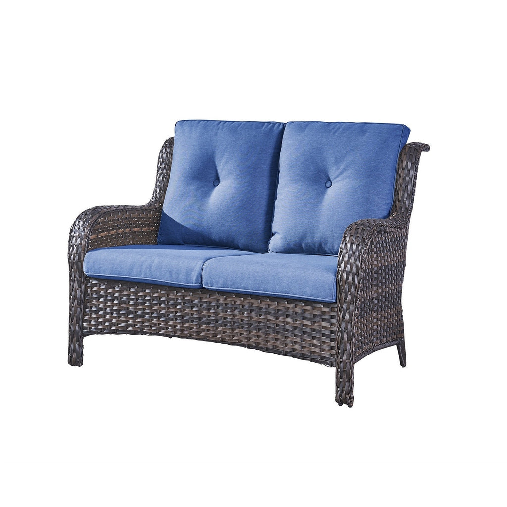 Gymojoy Outdoor Loveseat Wicker Sofa Set Rattan Sofa