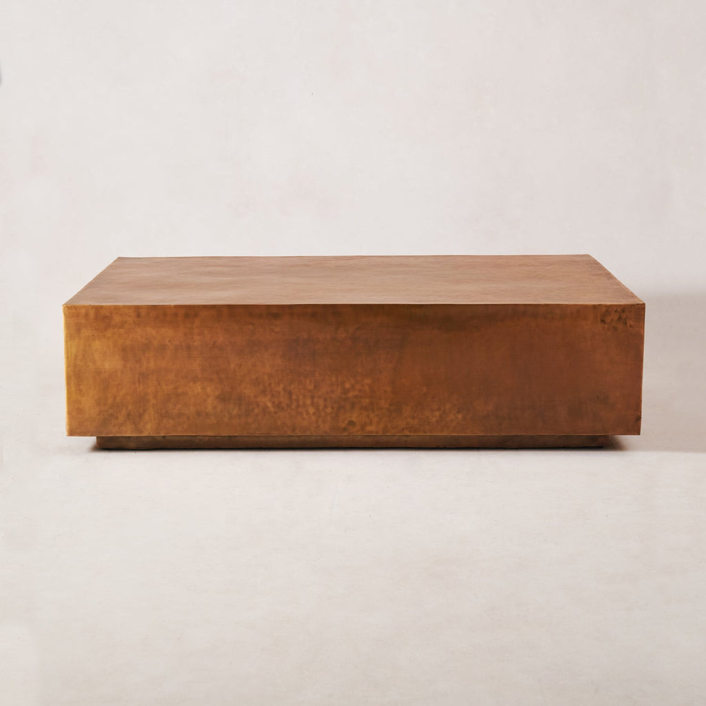 Antique Copper Coffee Table