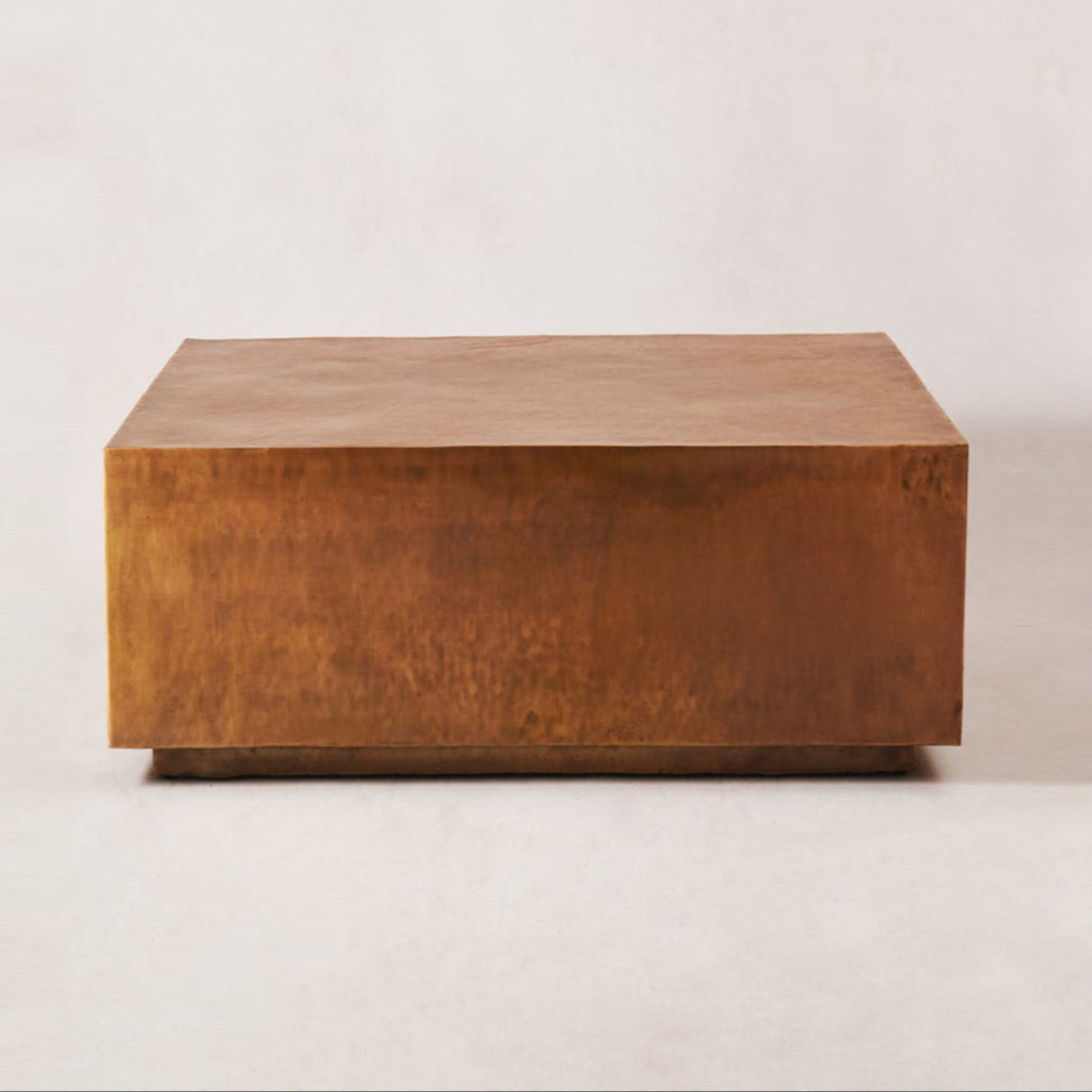 Antique Copper Coffee Table