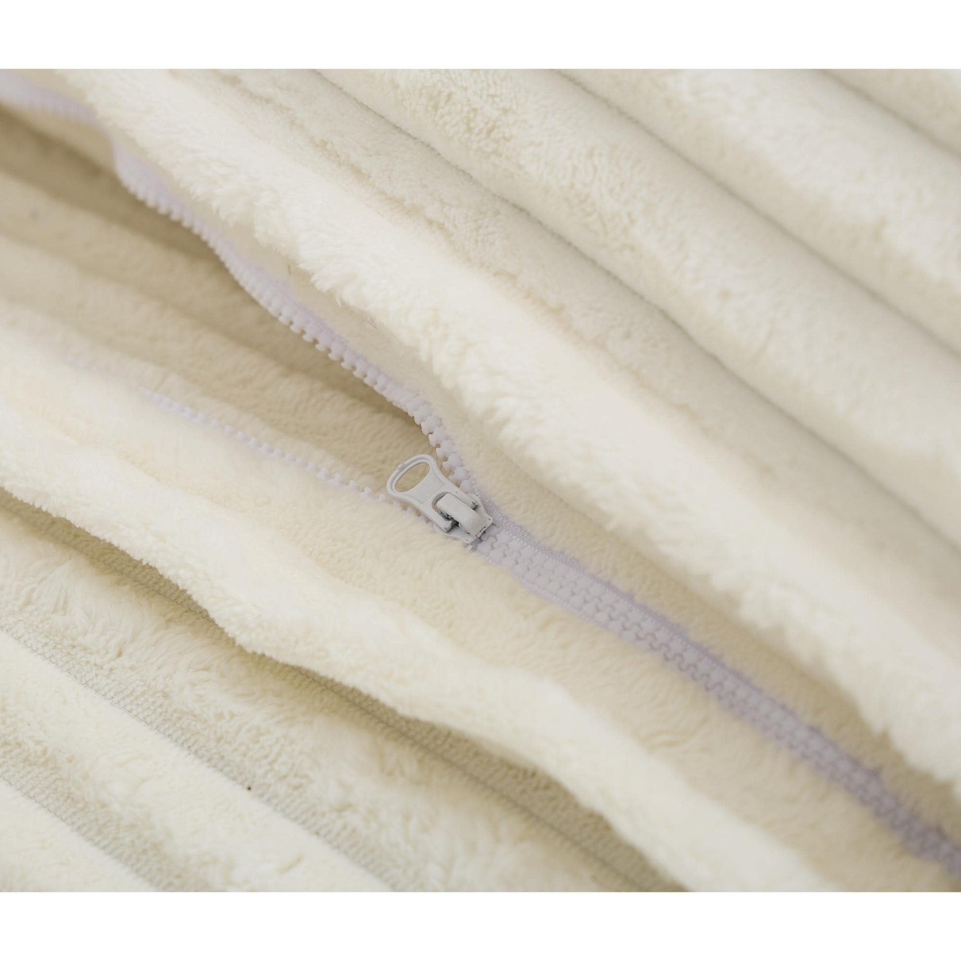 Harmonia 109 W Oversized Corduroy Sofa Bed, Deep Seat Double Lounge Chaise with 4 Pillows