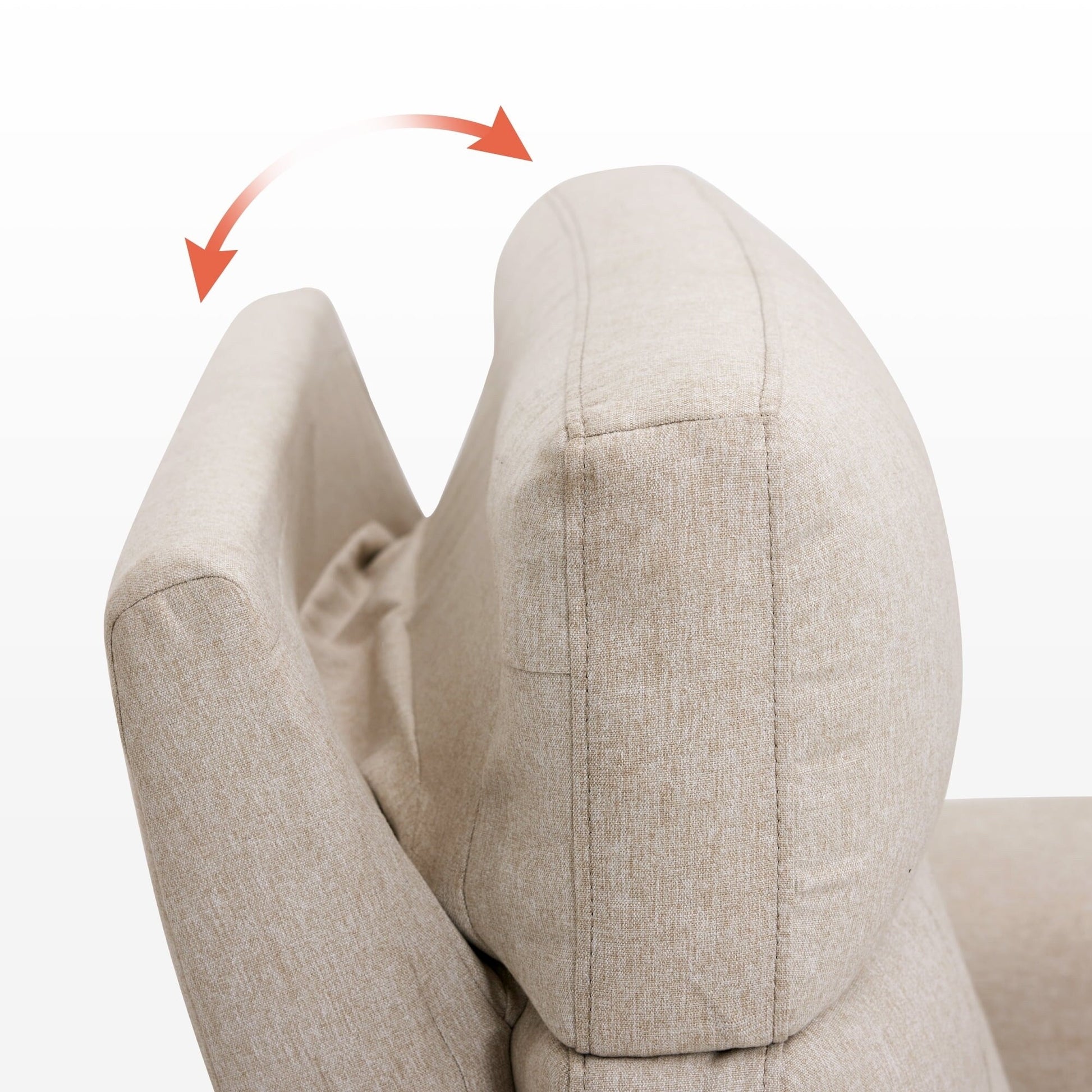 MCombo 60.2 Power Loveseat Recliner Sofa with Massage and Dual Heating, Adjustable Headrest, USB & Type C Port, Fabric