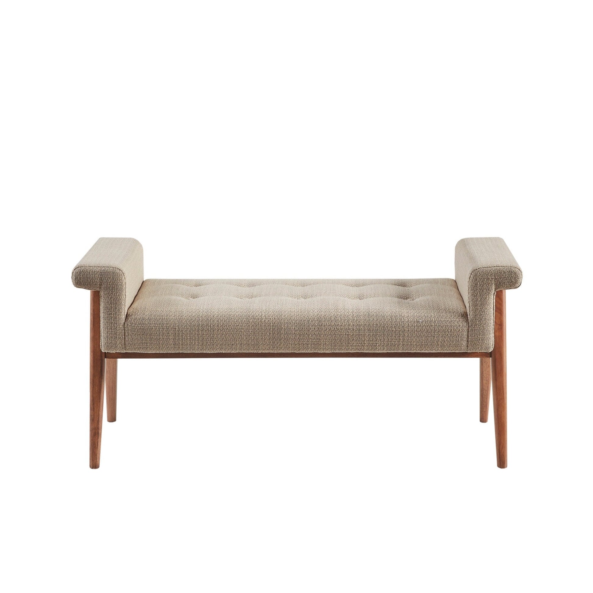Mason Tan Accent Bench by INK+IVY