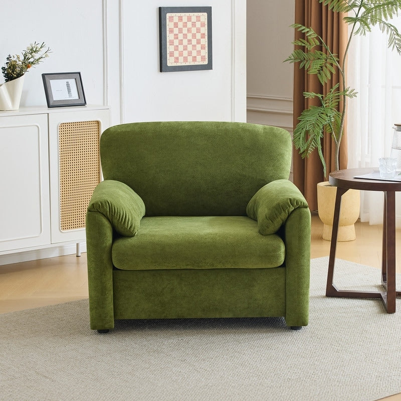 Modern Elephant Ears Armchair Accent Sofa Comfortable Seating for Living Room & Bedroom