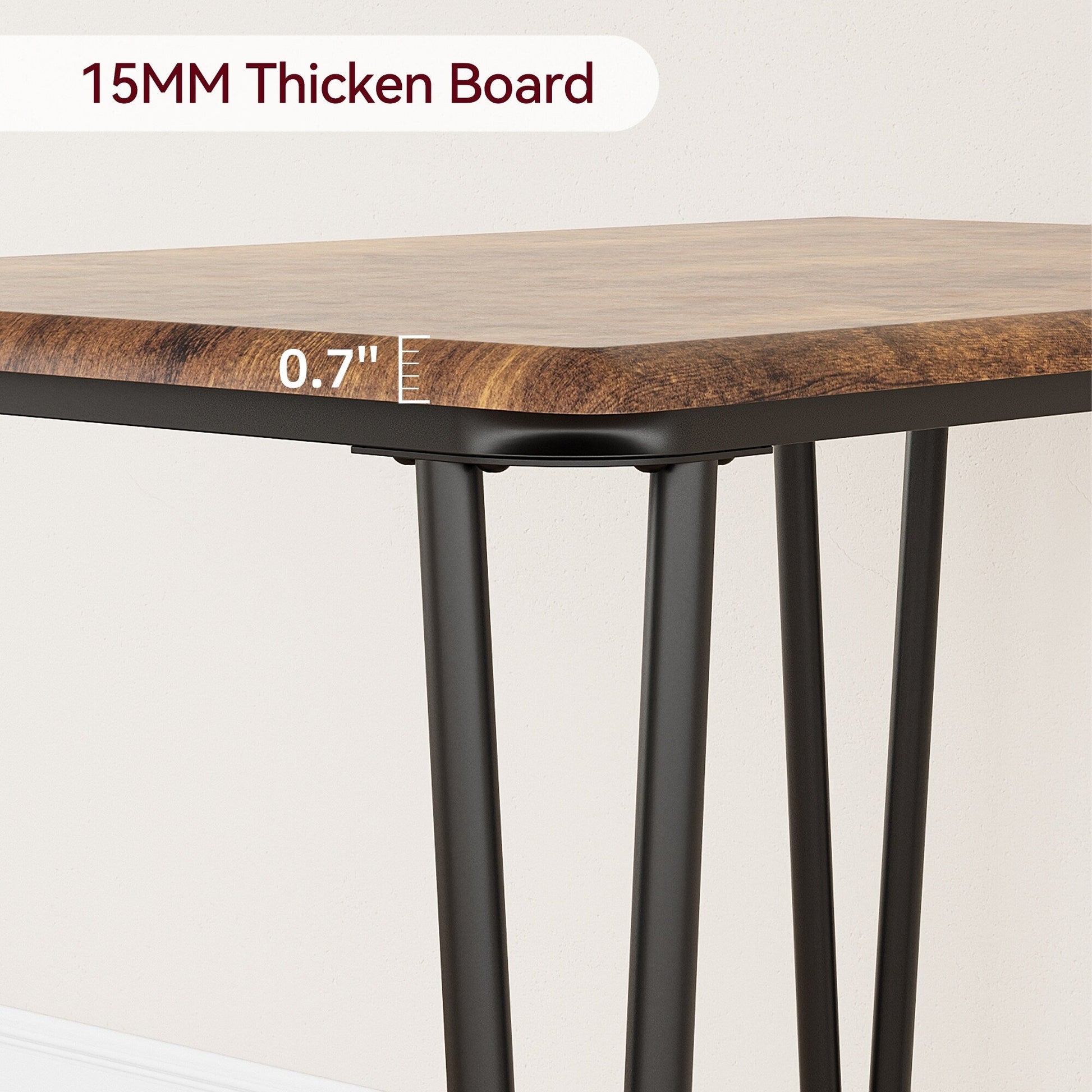 Modern kitchen Dinner Table Set for Dining Room - 3-Piece