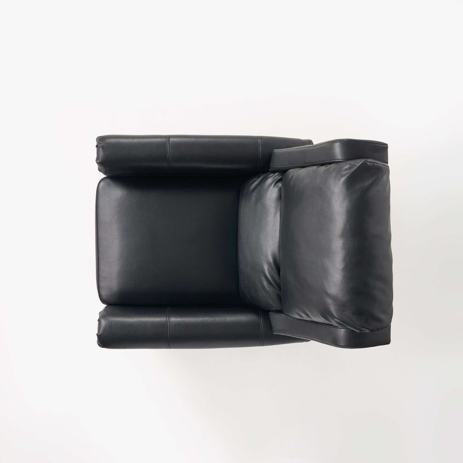 Roomfitters Ultimate Comfort PU Leather Pushback Recliner, Luxurious Recliner Chair for Living Room or Bedroom