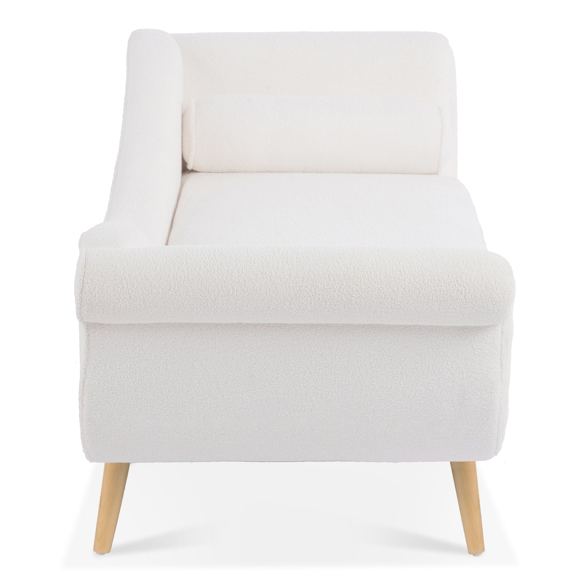 Vintage Chaise Lounge with Scroll Arms by Christopher Knight Home