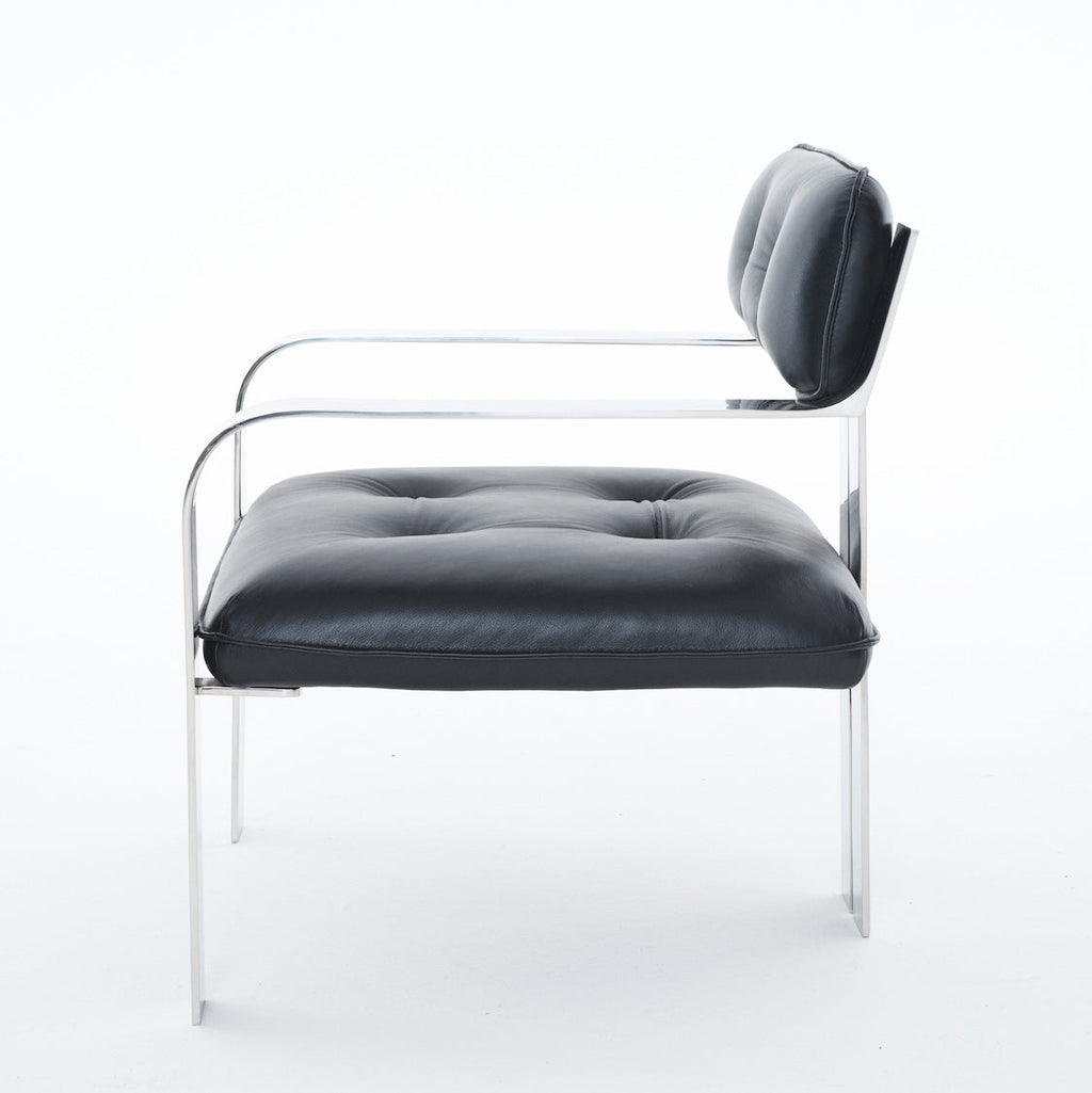 Chair #1 - Black Leather