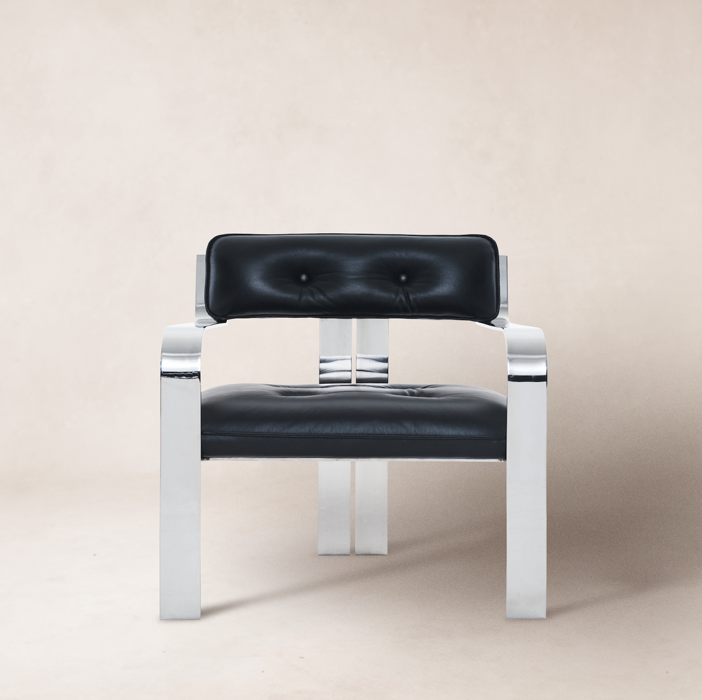 Chair #1 - Black Leather