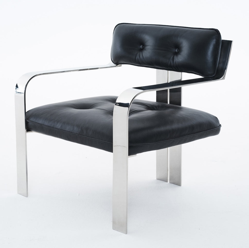 Chair #1 - Black Leather