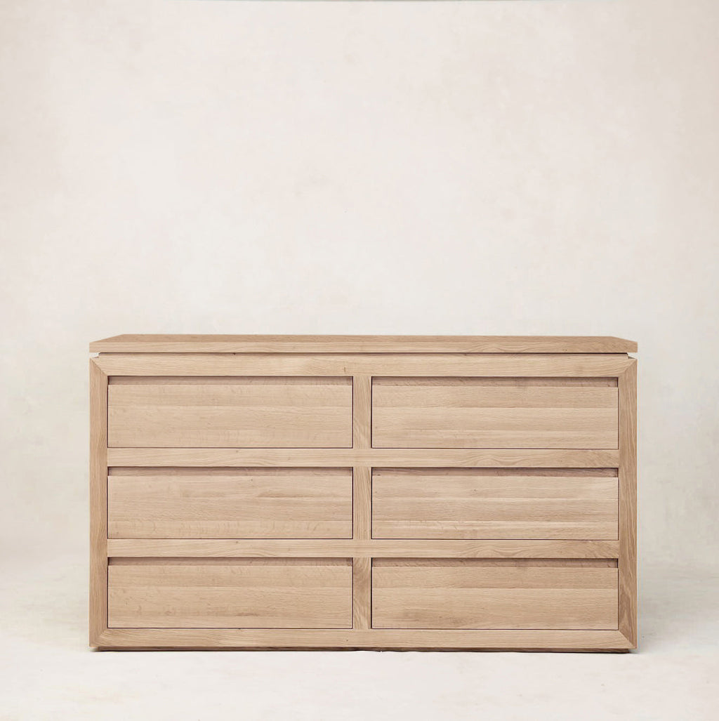 Sofita Wood Dresser - White Oak
